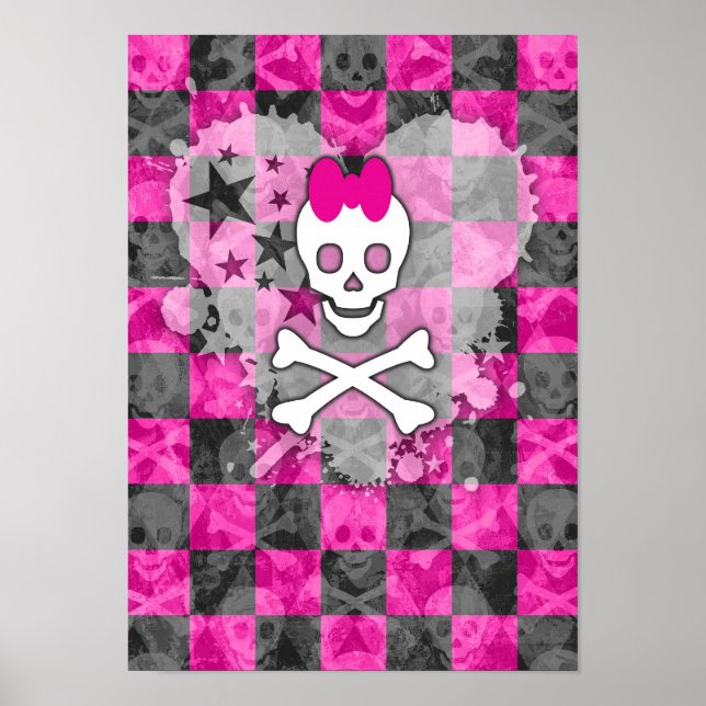 Princess Skull Poster (Vorne)