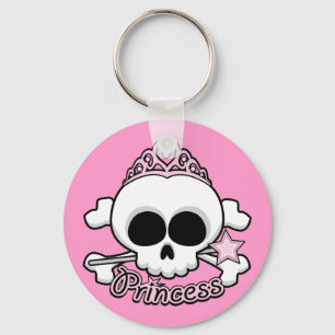 Princess Skull Schlüsselanhänger