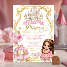 Princess Spanish Fourever eine Prinzessin Einladun