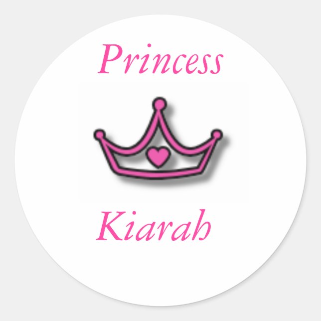 Princess Sticker (Vorderseite)