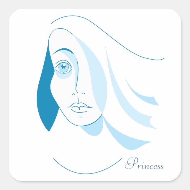 Princess Sticker (Vorderseite)