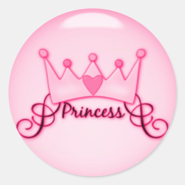 Princess Sticker (Vorderseite)