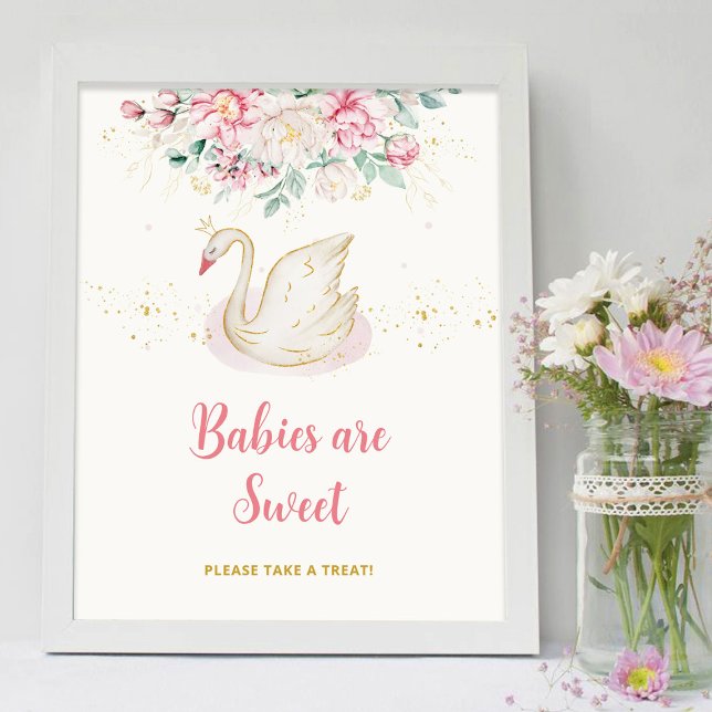 Princess Swan Babies sind süß Poster (Von Creator hochgeladen)