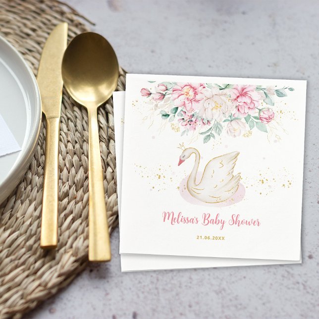 Princess Swan Serviette (Von Creator hochgeladen)