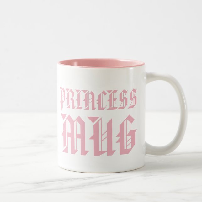 Princess-Tasse | Fun Spaß Slogan Girl Kinder Tasse (Rechts)