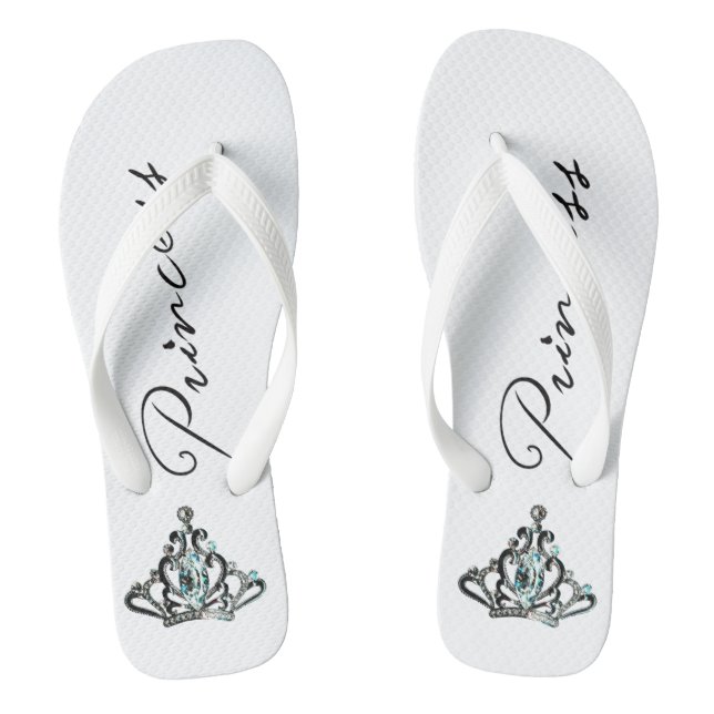 "Princess" TIARA Flip Flops (Fußbett)