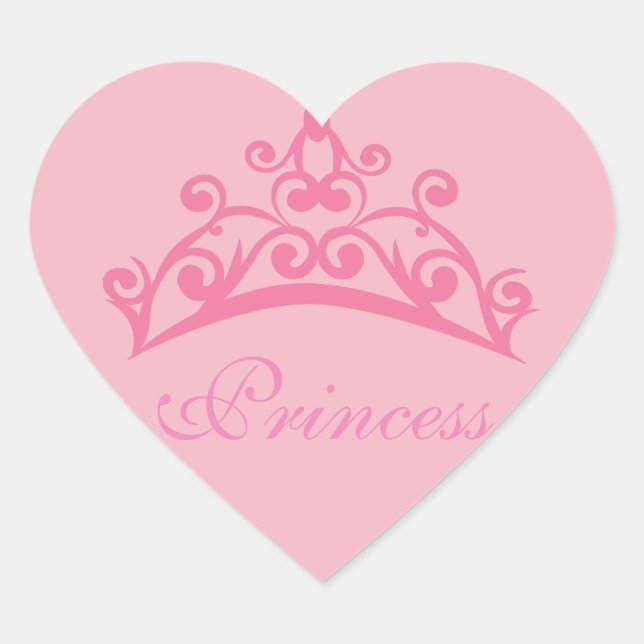 Princess Tiara Stickers (Vorderseite)
