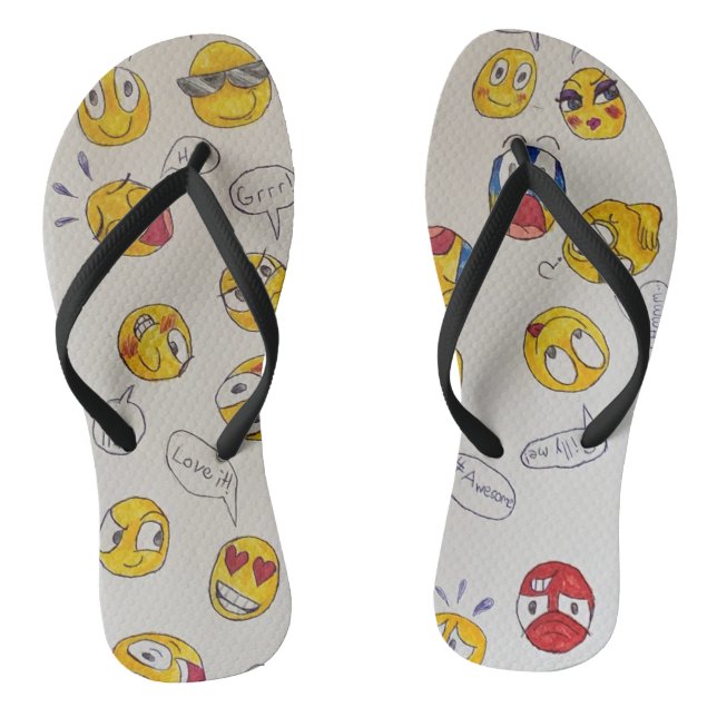 Princess Toytastic Emoji Flip Flops (Fußbett)