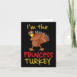Princess Turkey Matching Family Group Erntedank Karte