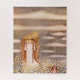 "Princess Tuvstarr" John Bauer Watercolor Puzzle