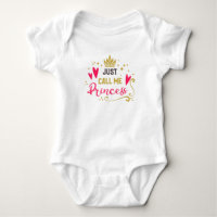 Princess Typografie Pink Girly Baby Glam Gold