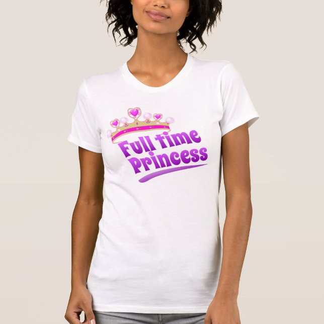 Princess Vollzeit T-Shirt (Vorderseite)