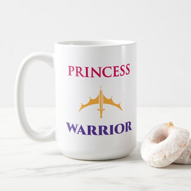 Princess Warrior Tasse (Mit Donut)