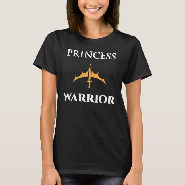 Princess Warrior Womens Shirt (Vorderseite)