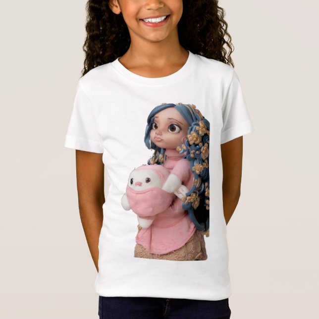 Princess ZAZA 👽 VanALIEN Lucky T's Art T-Shirt (Vorderseite)