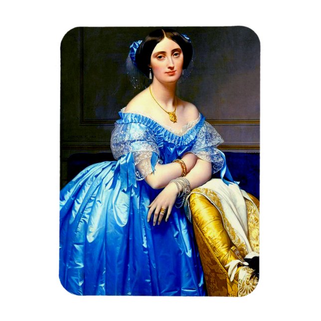 Princesse de Broglie Magnet (Vertikal)