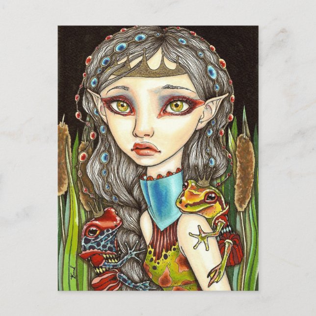 Princesse Grenouille Postkarte (Vorderseite)