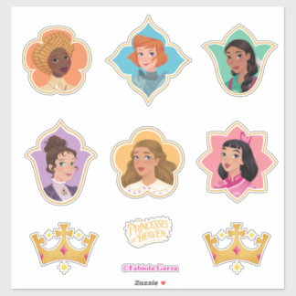 Princesses of Heaven™ Stickers Aufkleber