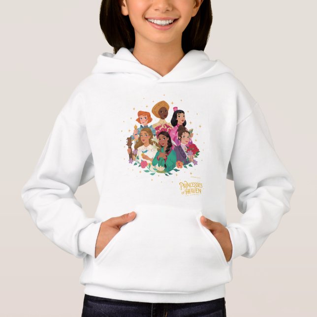 Princesses of Heaven™ The Flowers Girls Hoodie (Vorderseite)