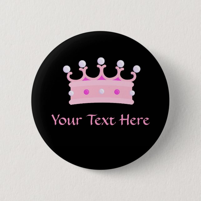 PrincessPartyCrown Button (Vorderseite)