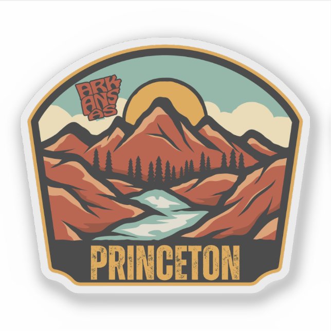 Princeton, Arkansas Aufkleber (Vorderseite)