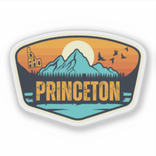 Princeton Idaho Aufkleber