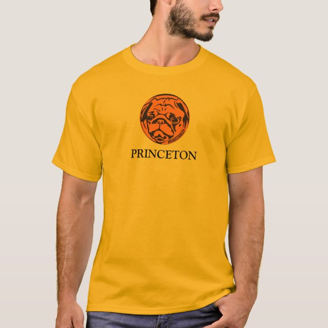 Princeton-Mops T-Shirt (Vorderseite)