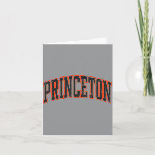 Princeton New Jersey Vintage-Design Männer Frauen Karte