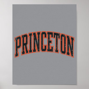 Princeton New Jersey Vintage Design Männer Frauen Poster