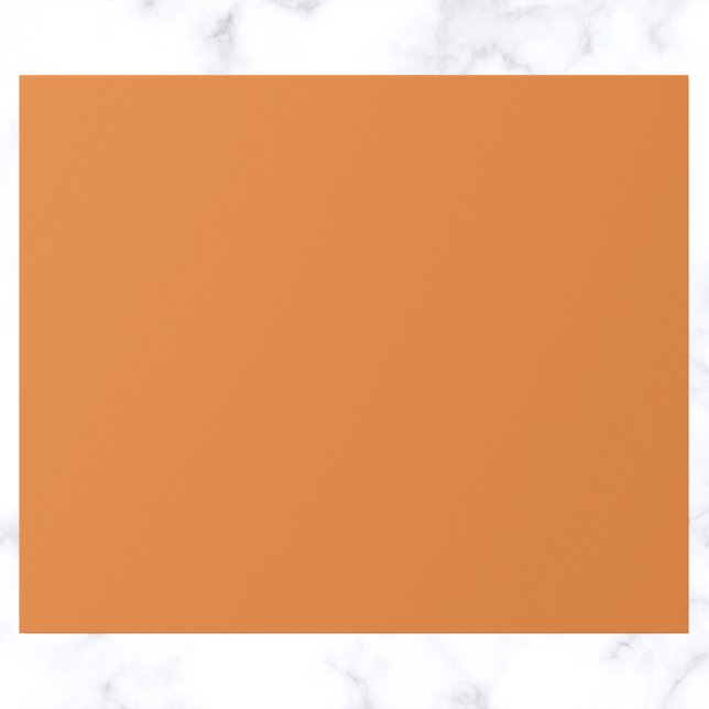 Princeton Orange Solid Color Geschenkpapier (Von Creator hochgeladen)