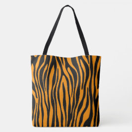 Princeton Orange Zebra Print