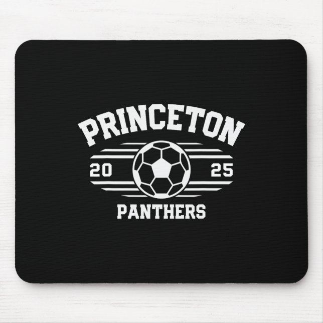 Princeton Panthers Fußball Ll 2025  Mousepad (Vorne)
