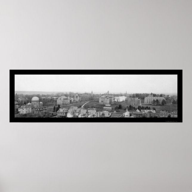 Princeton Uni, NJ Foto 1895 Poster (Vorne)