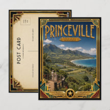 Princeville Hawaii Vintage Art Deco Golden Age