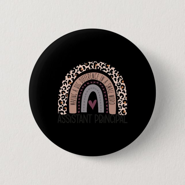 Principal Apprecision Leopard Principal Print Rain Button (Vorderseite)