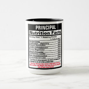 Principal Funny Gift Tasse
