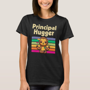 Principal Hugger Couple Sloth Matching Kleidung T-Shirt