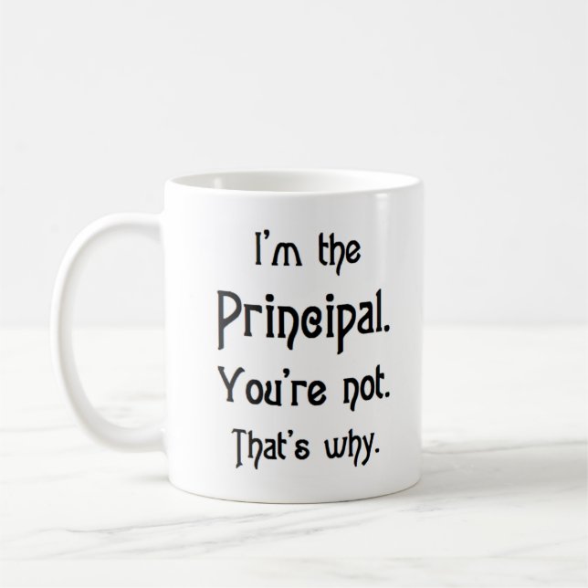 principal, you're not kaffeetasse (Links)