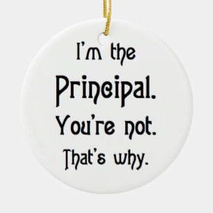 principal, you're not keramik ornament