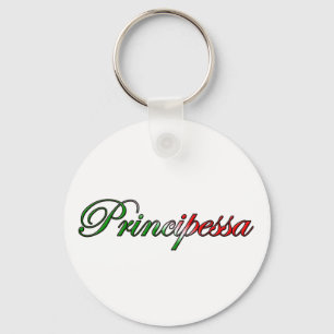 Principessa (italienische Prinzessin) Schlüsselanhänger