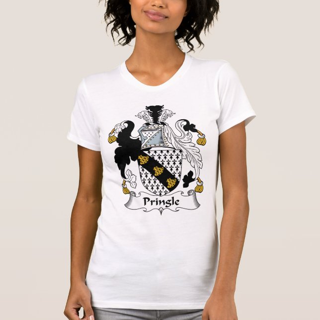Pringle Familienwappen T-Shirt (Vorderseite)