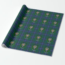 Pringle schottischer Clan Tartan und Wappen