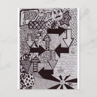 PringlesMan Postkarte