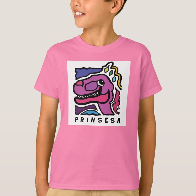 Prinsesa Film Logo - Kinder T-Shirt (Vorderseite)