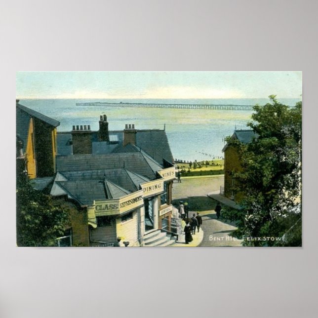 Print - Bent Hill, Felixstowe, Suffolk Poster (Vorne)