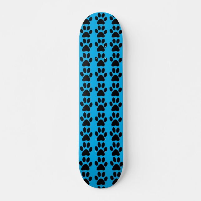 PRINT BLUE SKATEBOARD (Vorne)