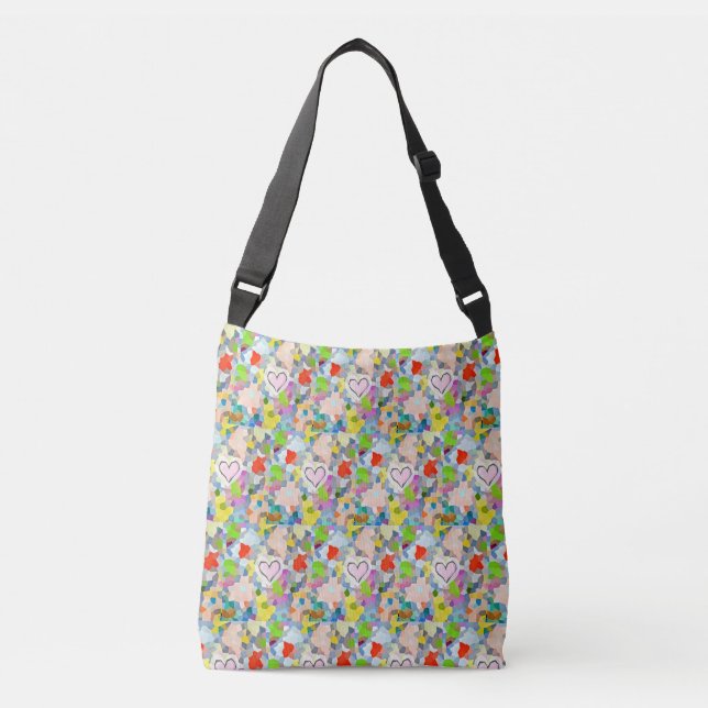 Print Cross Body Tasche (Vorderseite)