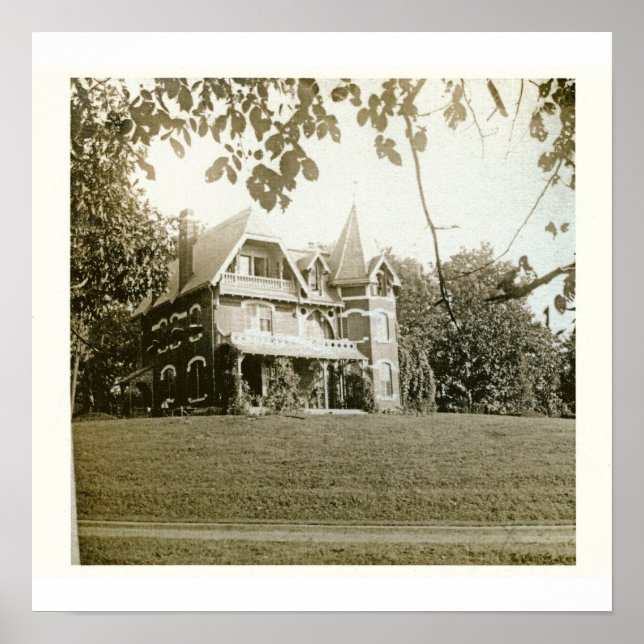 Print "Crowndale" 37 Highland Ave Kurz Hills NJ Poster (Vorne)