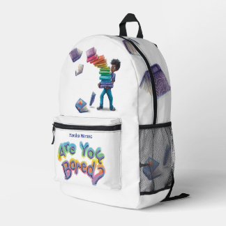 Print Cut Sew Backpack - Are You Bored? Bedruckter Rucksack