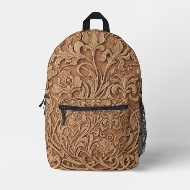 Print Cut Sew Backpack Bag Bedruckter Rucksack (Vorderseite)
